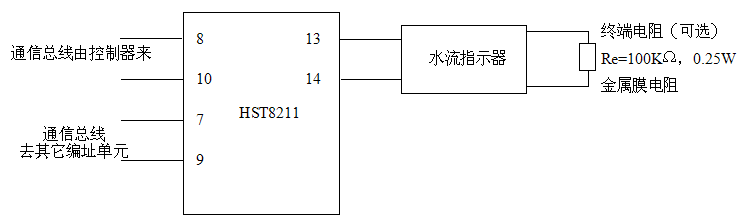 HST8211信號(hào)模塊接線圖