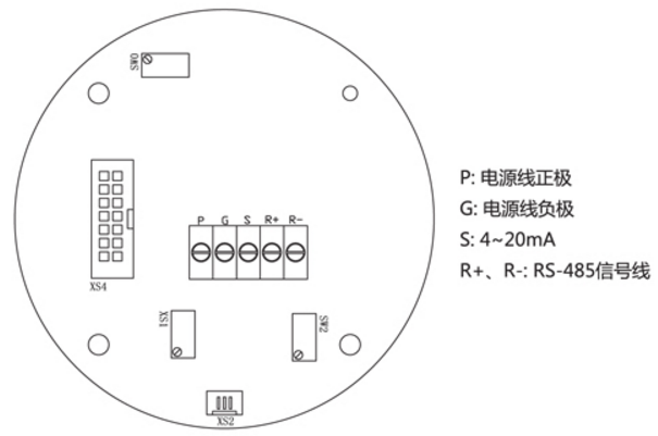 T22點(diǎn)型可燃?xì)怏w探測器接線圖