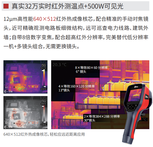 天璇M600F手持測(cè)溫?zé)嵯駜x特點(diǎn)