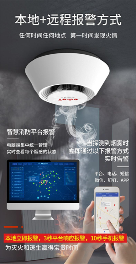 拓寶科技雙波長無線煙感