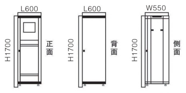 XY-C-300W-X應(yīng)急照明控制器外觀尺寸