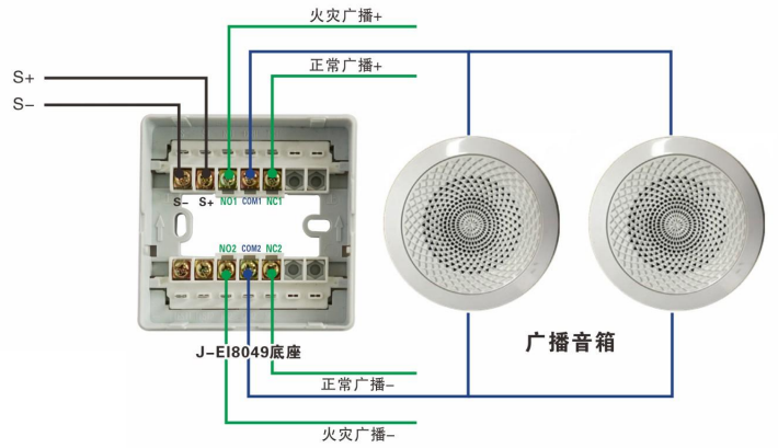 J-EI8047型輸出模塊接線圖