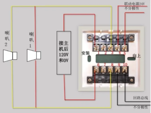 HA5531型廣播模塊接線圖