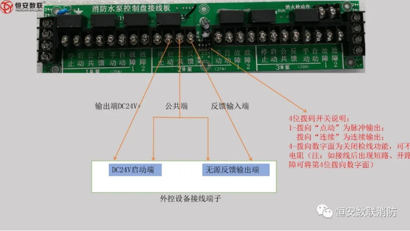 恒安數(shù)聯(lián)火災報警系統(tǒng)產(chǎn)品接線圖