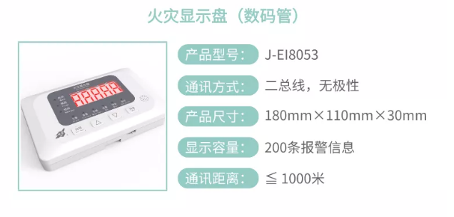 依愛(ài)消防新品火災(zāi)顯示盤EI8053參數(shù)