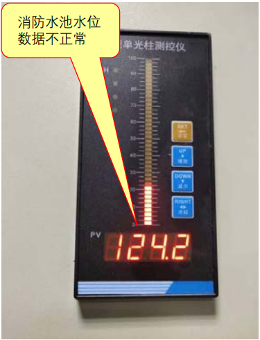 消防水池（箱）液位顯示裝置設(shè)置不符合規(guī)范要求