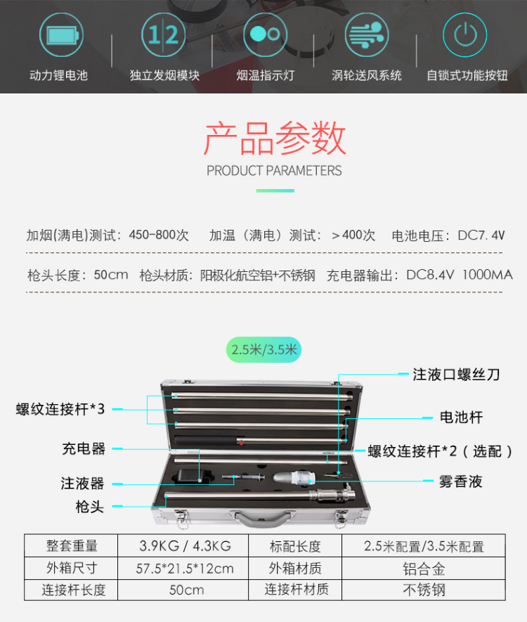 ABS-YW10一體二合一煙溫試驗(yàn)器產(chǎn)品參數(shù)