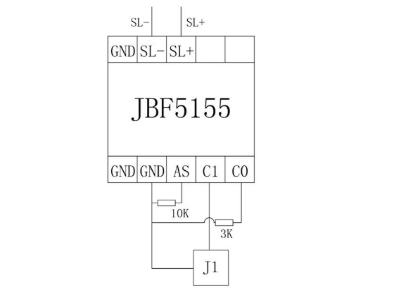 JBF5155輸入輸出模塊接線圖