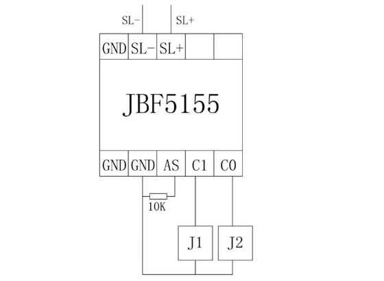 JBF5155輸入輸出模塊接線圖