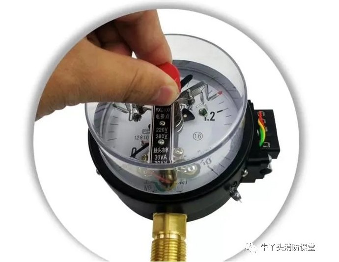 電接點壓力表工作原理及檢定接線方法