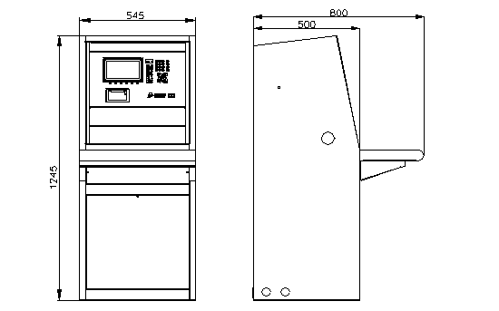 JB-TT-JBF-51S40可燃氣體報警控制器外形尺寸圖