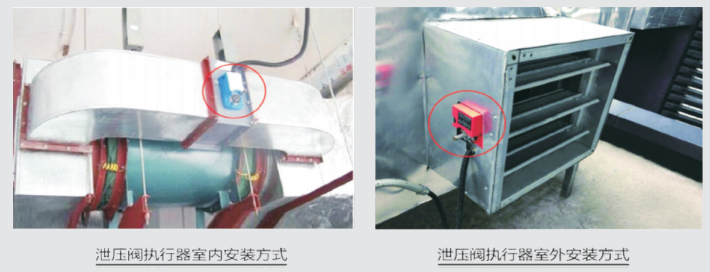 SFFQ泄壓閥執(zhí)行器安裝示意圖