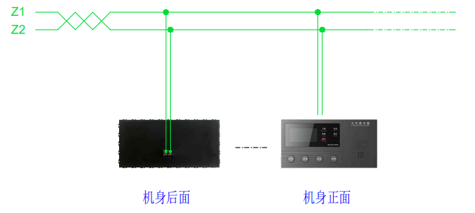 JX-YKS5310火災(zāi)顯示盤接線圖
