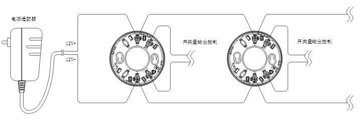 JTY-GF-FS1028點(diǎn)型光電火災(zāi)探測(cè)器布線與安裝