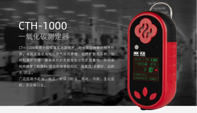 CTH-1000一氧化碳測(cè)定器介紹