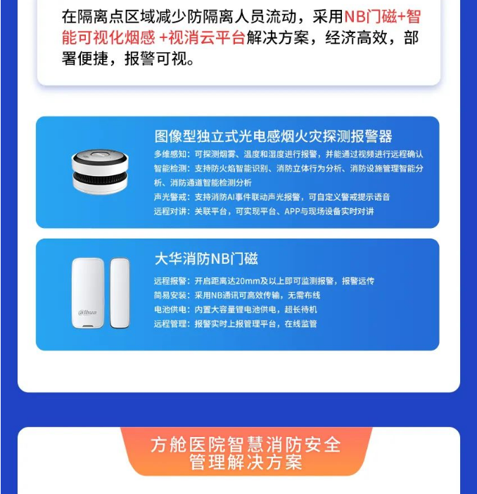 方艙醫(yī)院智慧消防解決方案