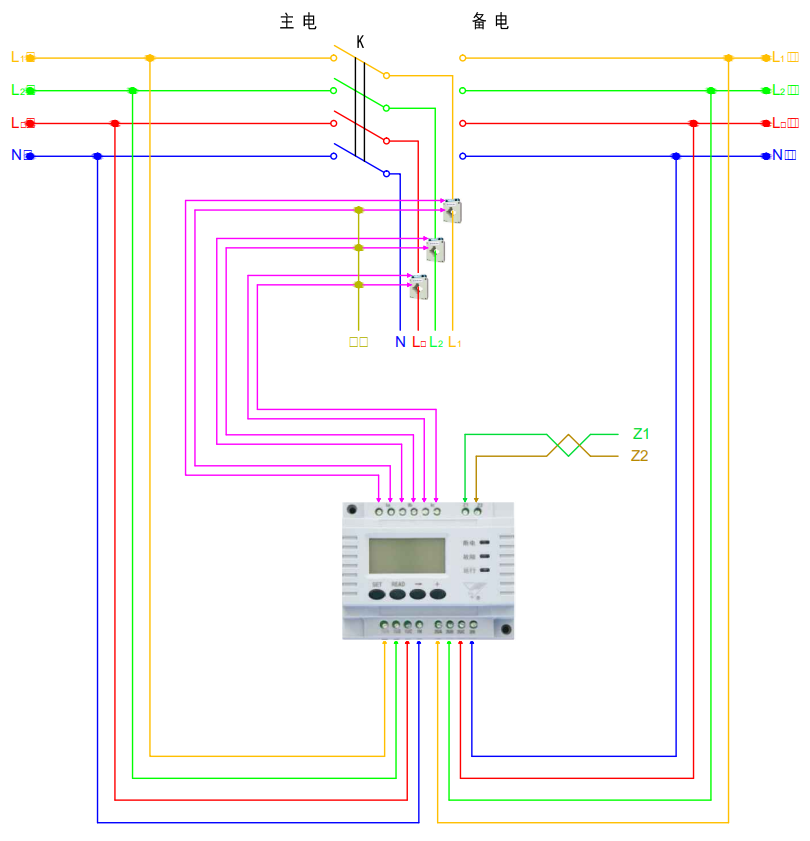 DYJK-YKS4977CS電壓/電流信號傳感器接線圖