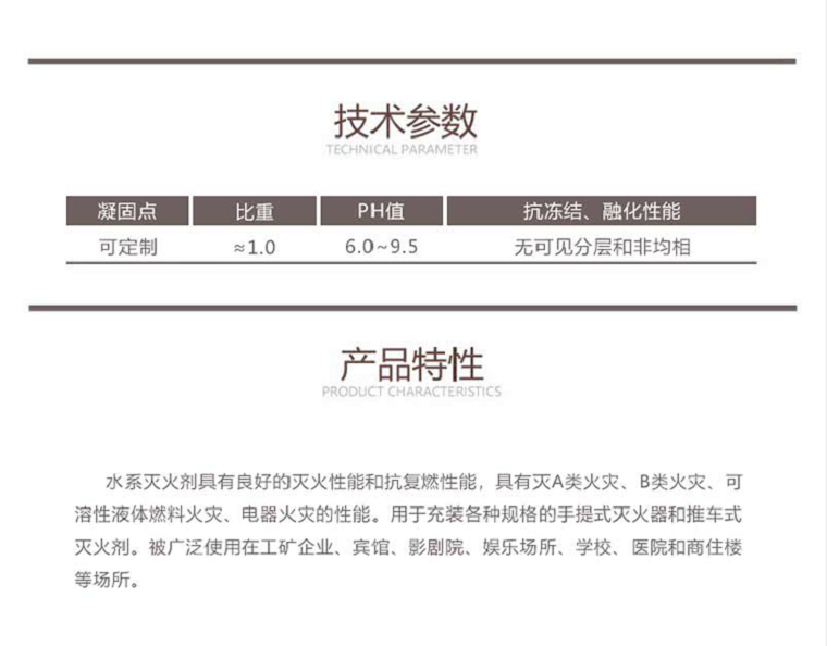 S-6-AB水系滅火劑