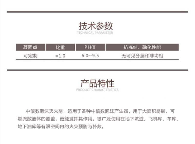 Z3%-Z6%中倍數(shù)泡沫滅火劑