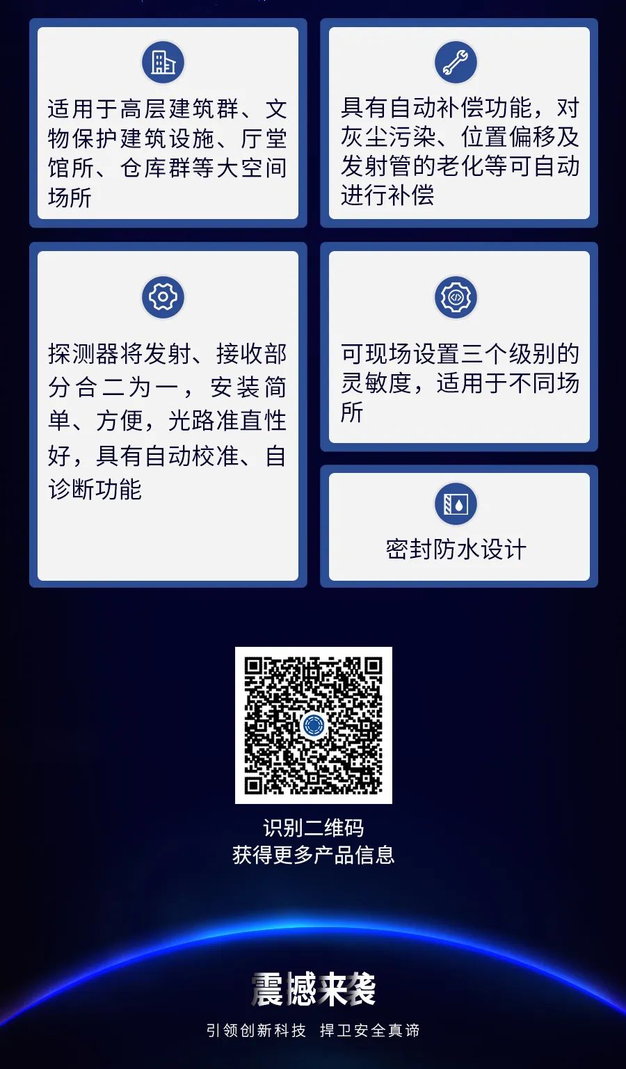 海灣消防GST103線型光束感煙探測器新品震撼來襲