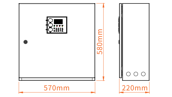 HS-D-0.6KVA-H8113應(yīng)急照明集中電源外形尺寸