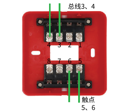J-SAPX-HM3B消火栓按鈕接線圖
