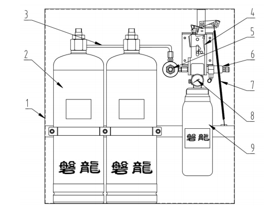 CMJS10-1-PAVLN廚房設(shè)備滅火裝置結(jié)構(gòu)