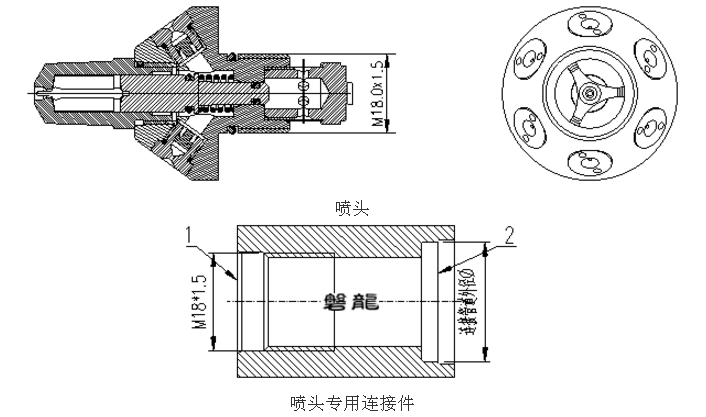XSW-T系列高壓細(xì)水霧噴頭（閉式）設(shè)備組成