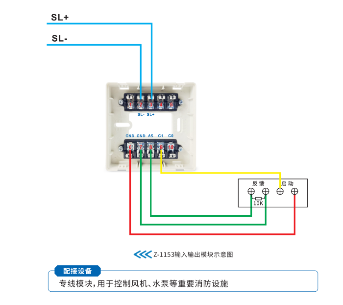 Z-1153輸入輸出模塊接線圖