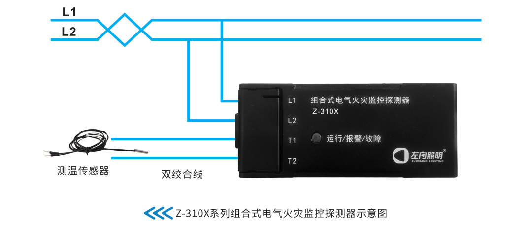 Z-310X系列組合式電氣火災(zāi)監(jiān)控探測(cè)器