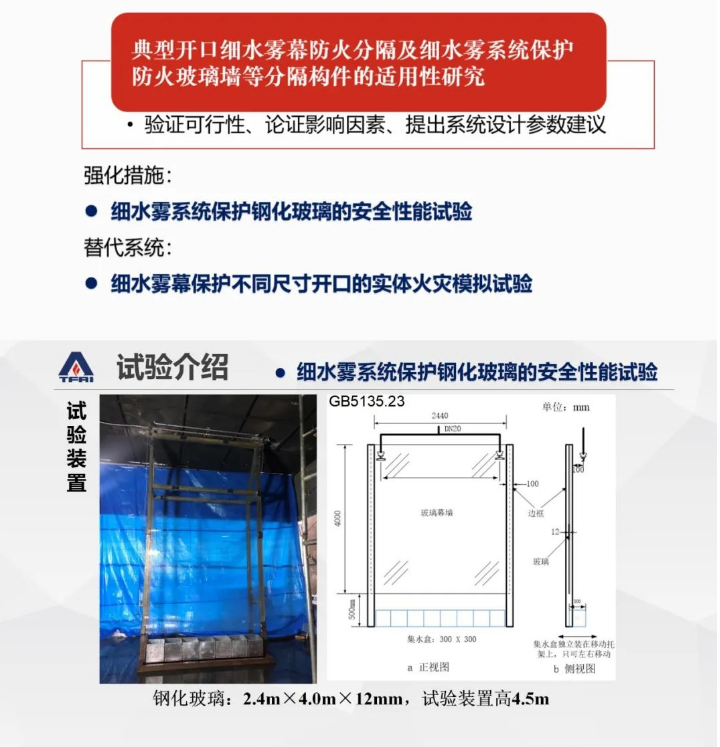 郝愛玲：細(xì)水霧系統(tǒng)在建筑防火分隔方面的應(yīng)用研究