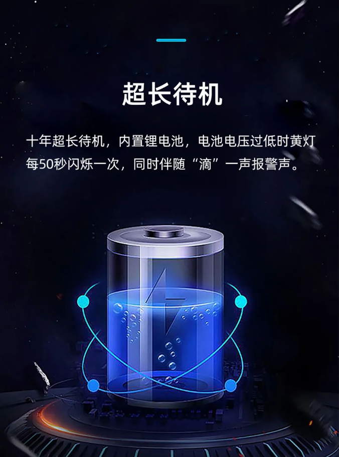 泰和安TX3190A獨立式感煙火災探測器超長待機