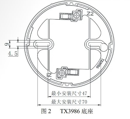 底座尺寸圖