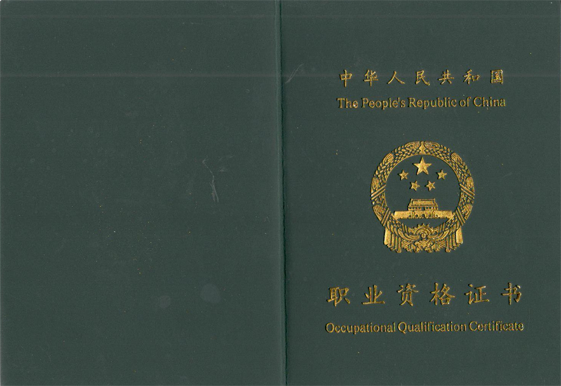 初級(jí)證書封面