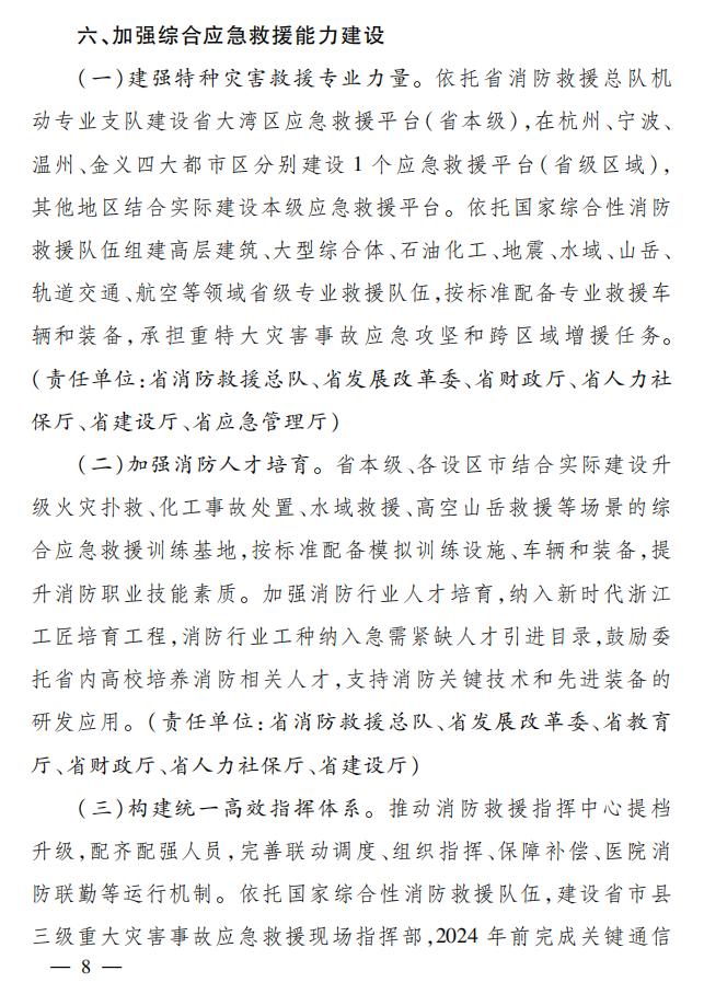 關(guān)于全面加強(qiáng)新時(shí)代消防安全工作意見