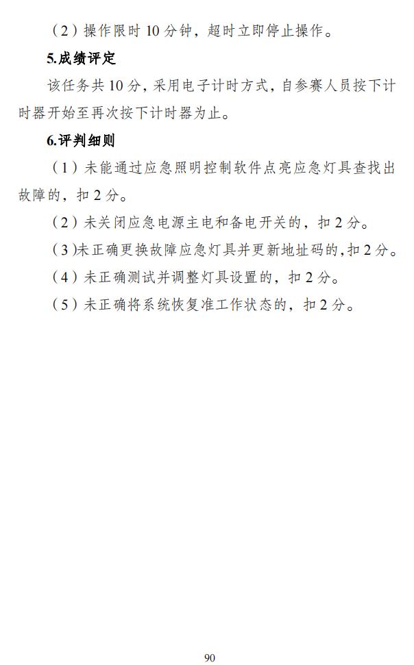 第二屆全國消防行業(yè)職業(yè)技能大賽技術(shù)文件之消防設(shè)施操作員競賽項(xiàng)目技術(shù)細(xì)則