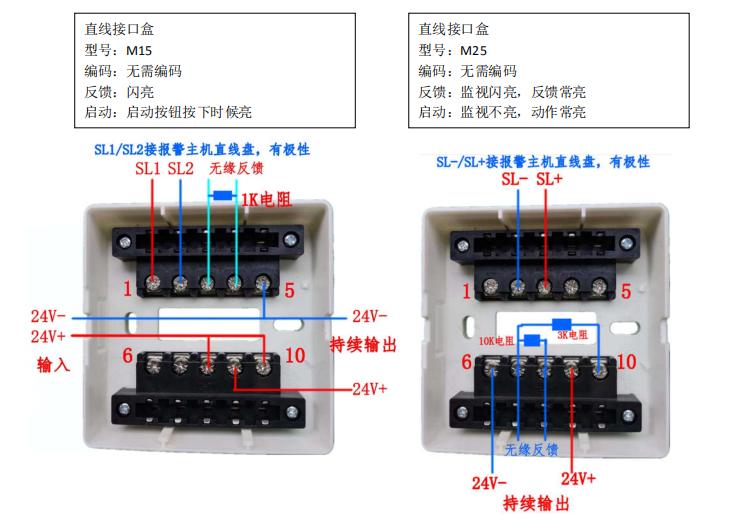 久遠(yuǎn)消防模塊接線圖
