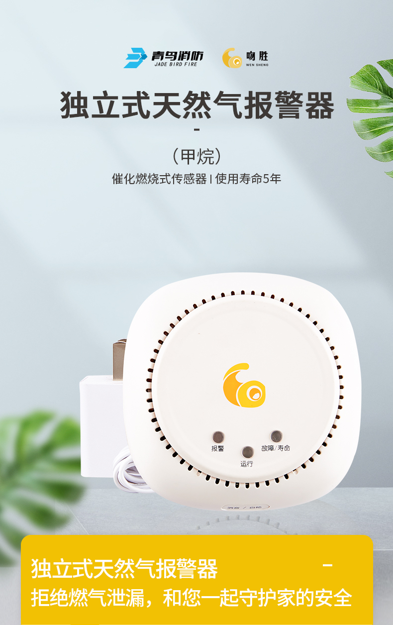 JT-WSH6200家用可燃?xì)怏w探測器產(chǎn)品展示