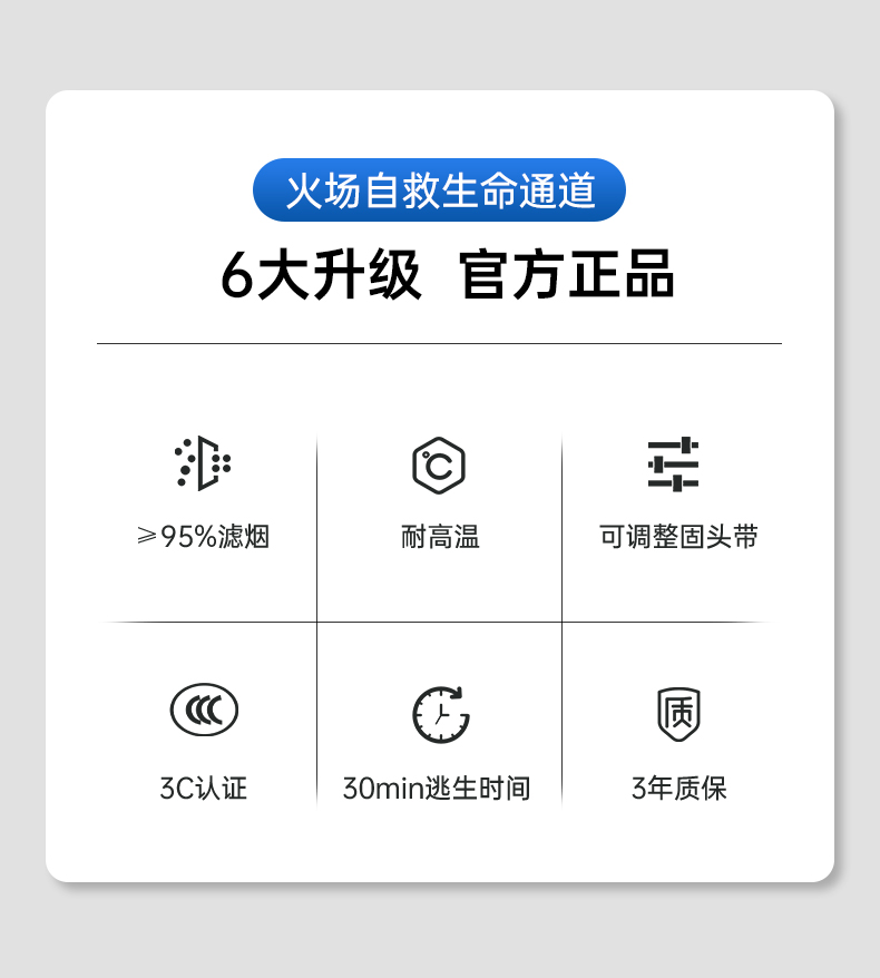 TZL30S過濾式消防自救呼吸器產(chǎn)品特點(diǎn)