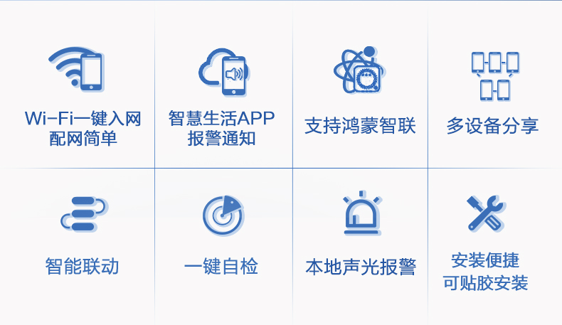 JT-DH-HY-GA4FA-O鴻蒙智聯(lián)L家用可燃?xì)怏w探測(cè)器特點(diǎn)