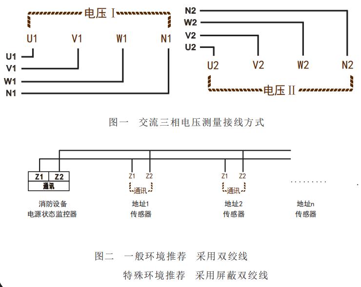 GST-DJ-S60C交流三相電壓傳感器接線圖