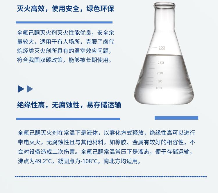 全氟己酮公共交通客艙滅火系統(tǒng)滅火劑