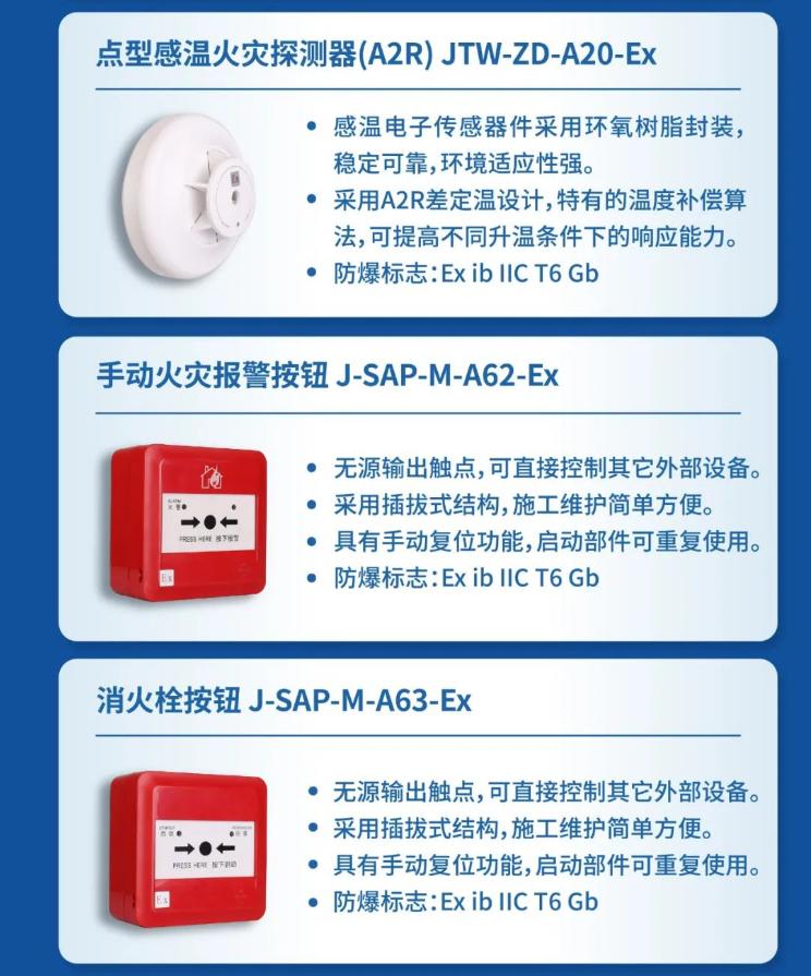 高新投三江火災(zāi)報(bào)警防爆本安產(chǎn)品