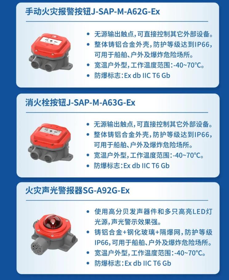 高新投三江火災(zāi)報(bào)警防爆隔爆產(chǎn)品