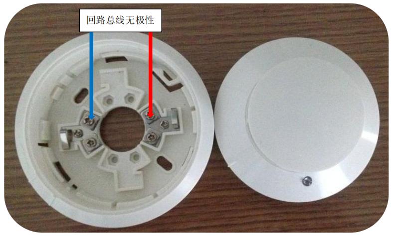 CA9001型光電感煙火災(zāi)探測器接線圖