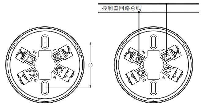 JTY-GM-FANT6002點(diǎn)型光電感煙火災(zāi)探測(cè)器接線圖