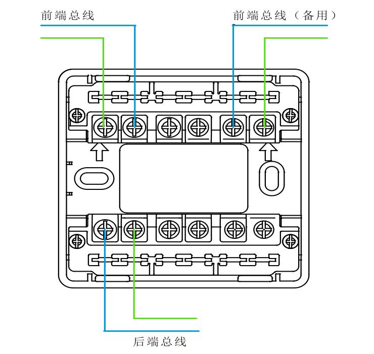 西門子防火門監(jiān)控系統(tǒng)隔離模塊接線圖