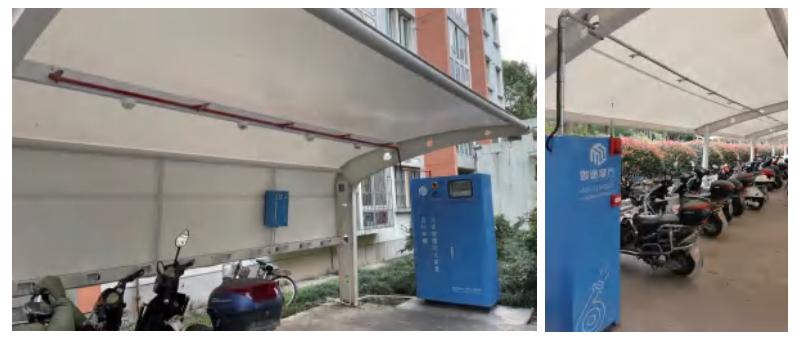 電動自行車集中充電設(shè)施火災(zāi)自動報警及保護裝置應(yīng)用