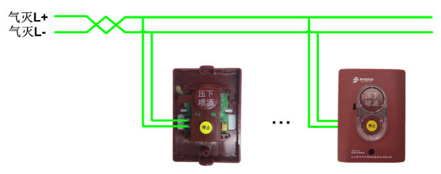 JBF5181C緊急啟停按鈕接線圖