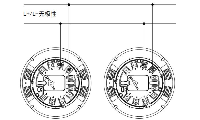 JBF5177火災(zāi)聲警報(bào)器接線圖